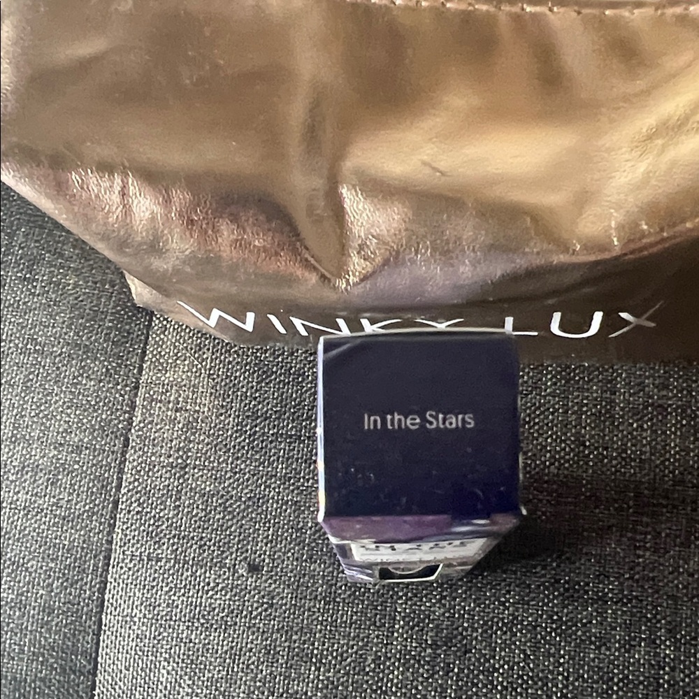 WINKY LUX In The Stars Lip Oil - Purple and Gold - Picture 2 of 3